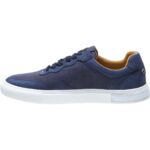 ROBINSON SNEAKER ΜΠΛΕ ΣΚΟΥΡΟ NUBUCK / ΥΦΑΣΜΑ - Image 5