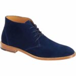 COLLIER CHUKKA ΜΠΛΕ SUEDE