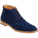 COLLIER CHUKKA ΜΠΛΕ SUEDE - Image 2