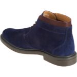 TURNER CHUKKA ΜΠΛΕ ΣΚΟΥΡΟ SUEDE/ ΚΑΦΕ ΔΕΡΜΑ - Image 6