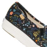 TRIPLE DECKER RIFLE PAPER CO. WILDWOOD ΜΑΥΡΟ CANVAS - Image 2