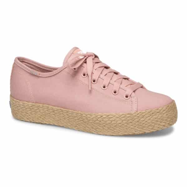 TRIPLE KICK CANVAS JUTE ΡΟΖ