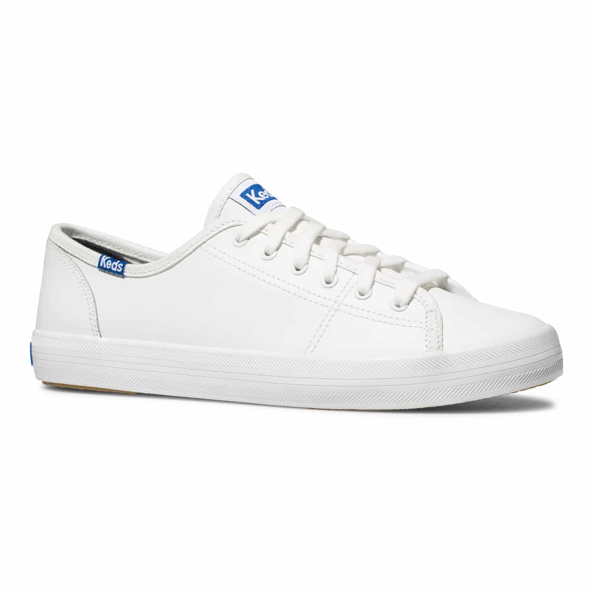 KEDS-WH57559-KICKSTART_RETRO_COURT_LEATHER-22 KICKSTART LEATHER ΑΣΠΡΟ/ΜΠΛΕ - Image 1